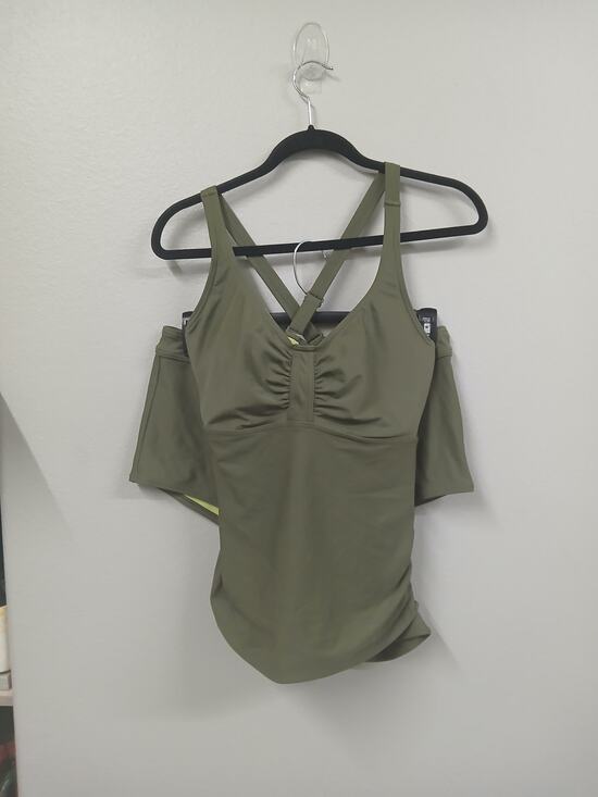 PrAna Other - prAna swim set in an olive green Lg/XL